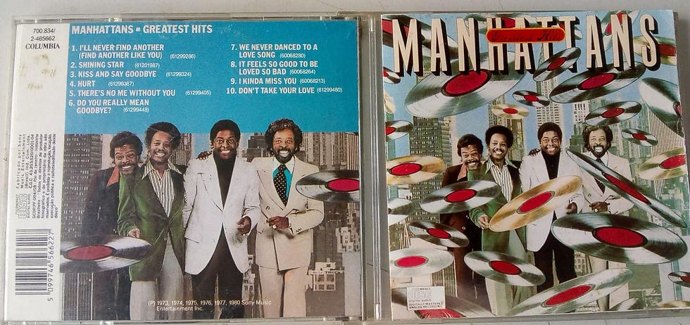 Cd Usado Manhattans Greatest Hits CDU4638