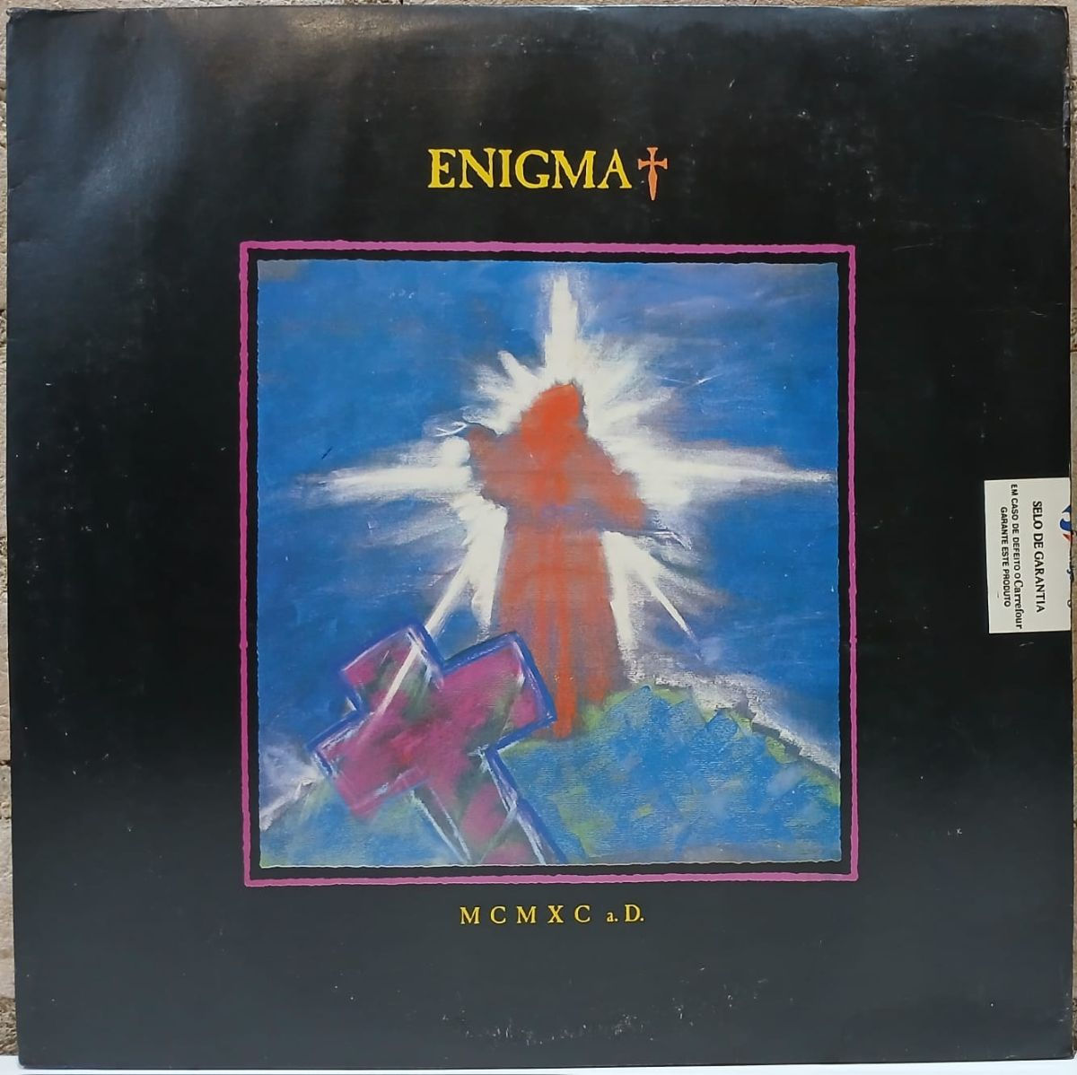 LP Usado Enigma MCMXC a.D. C/Encarte Muito Bom Estado