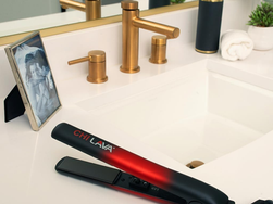 CHI Original Lava Ceramic Flat Iron, Hair Straightener For An Even & Smooth Finish, Lower Temperature, 11 Foot Cord For Convenience, 1" Iron