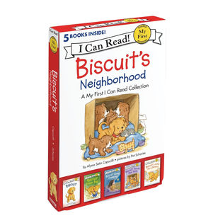 Biscuit's Neighborhood: A Box of 5 Stories for Beginning Readers and Dog Lovers (My First I Can Read)