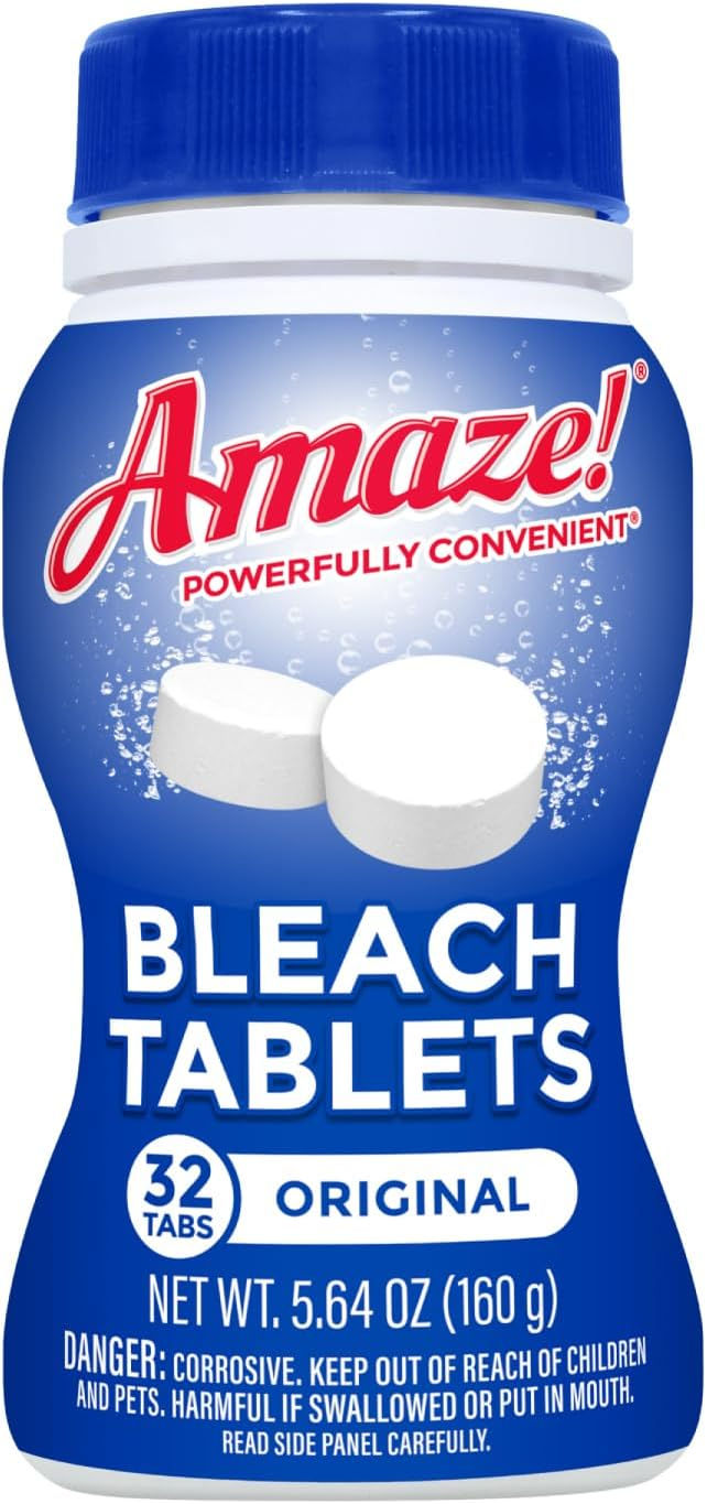 AMAZE Ultra Concentrated Bleach Tablets – Original Scent [32 tablets]