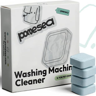 Washing Machine Cleaner Tablets 24 Pack for Pet Owner- Deep Cleaning Descaler & Deodorizer for HE Front Load & Top Load Washers, Septic Safe, Eco-Friendly, 12 Month Supply