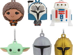 Hallmark Star Wars: The Mandalorian Mini Christmas Ornaments, Shatterproof, Set of 6, Gifts for Star Wars Fans
