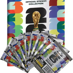2026 Panini FIFA World Cup Official Sticker Series (1 x Softcover Album + 10 x Sealed Sticker Packs)