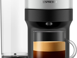 Nespresso Vertuo Pop+ Deluxe Coffee and Espresso Machine by De'Longhi, 120 Volts, Silver