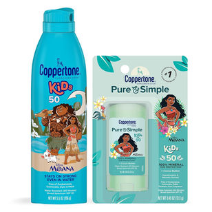 Coppertone Kids Sunscreen Set, Variety Pack, 2 Items