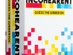 Incohearent, The Guess The Gibberish Party Game By Relatable, A Funny Card Game For Adults, Includes 300 Cards, Instructions, And 1 Sand Timer, Fun for Friendsgiving, or a White Elephant Gift