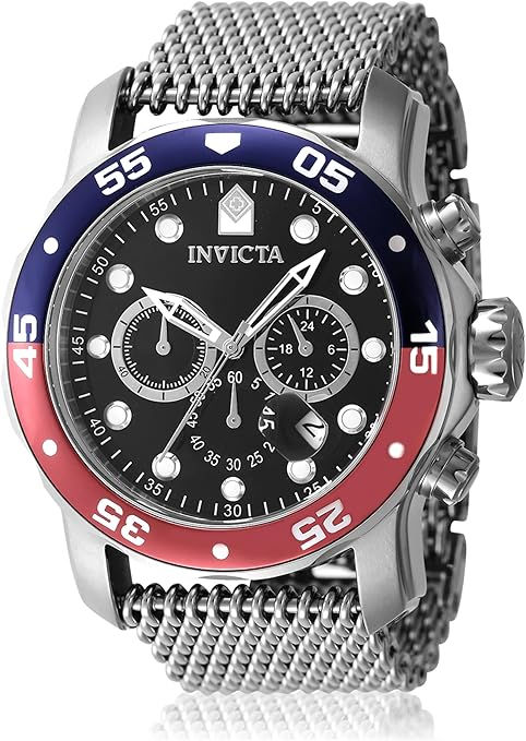 Invicta Pro Diver Men's Stainless Steel Quartz Movement Watch - 48 mm