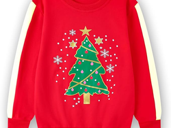 HILEELANG Girl Sweatshirts Halloween Christmas Crewneck Long Sleeve Pullover Cotton Graphic Top Sweater Shirts