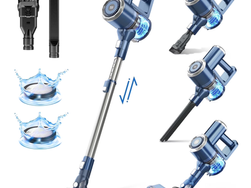 Prettycare Cordless Stick Vacuum Cleaner Lightweight Upright for Carpet Hard Floor Pet Hair W200