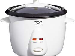 COOK WITH COLOR 6 Cup Rice Cooker 300W - Effortless Cooking and Perfectly, Cooks 3 Cups of Raw Rice for 6 Cups of Cooked Rice, Cream