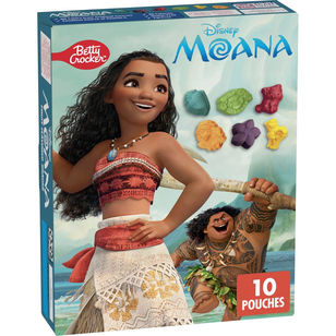 Disney Moana Fruit Flavored Snacks, Fat Free and Gluten Free Snacks, 8 oz (10 Pouches)