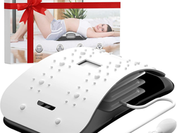 Back Stretcher for Lower Back Pain Relief,Adjustable Inversion Lumbar Traction Device,Lumbar Support Board for Spinal Decompression and Scoliosis,Ideal Mens Gifts&White Elephant Gifts