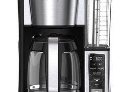 Ninja 12-Cup Programmable Coffee Brewer, 2 Brew Styles, Adjustable Warm Plate, 60oz Water Reservoir, Delay Brew - Black/Stainless Steel