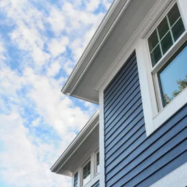 Freshly replaced sidingbefore after tampa area