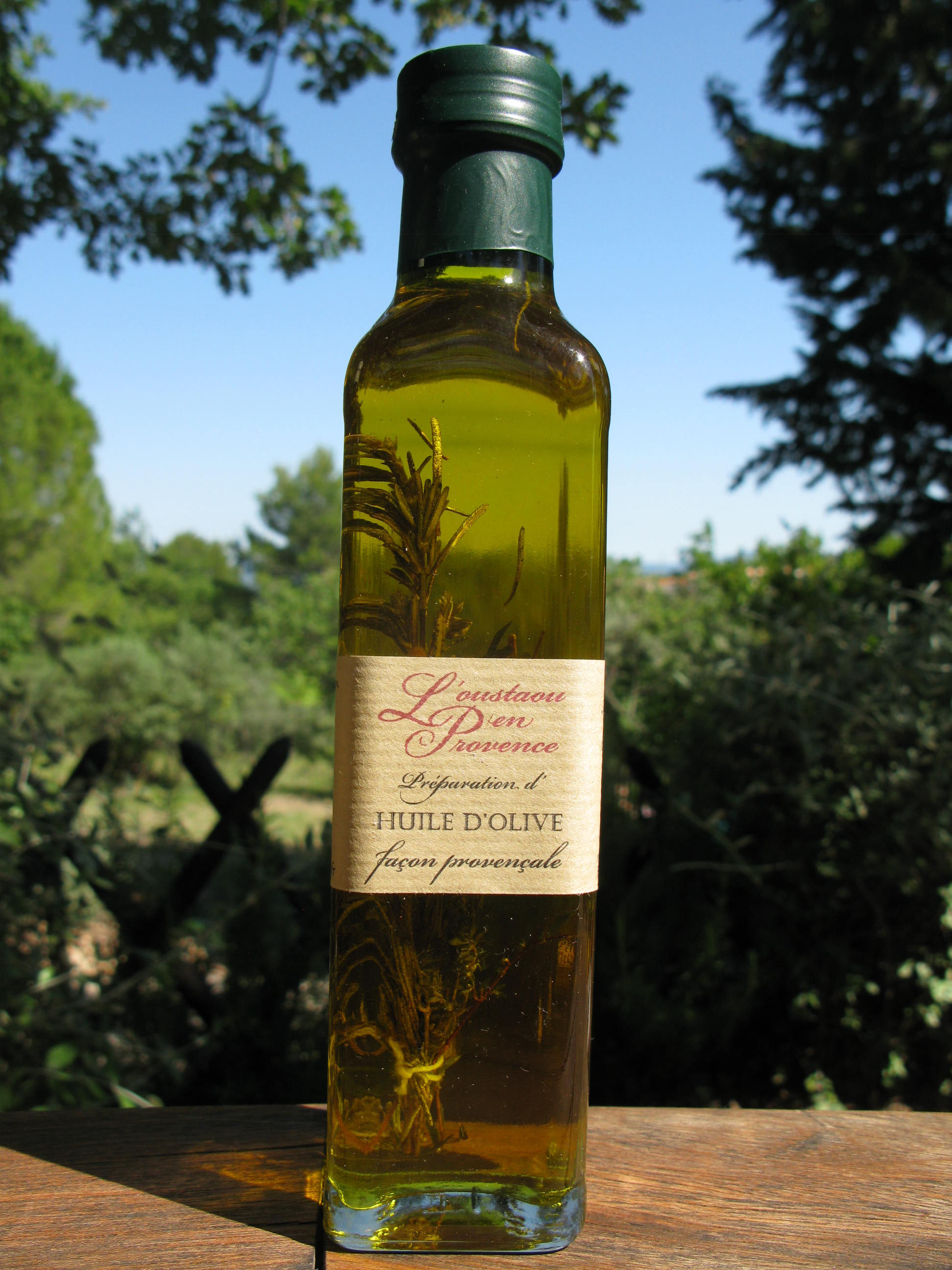Huile d'olive façon provençale 250ml