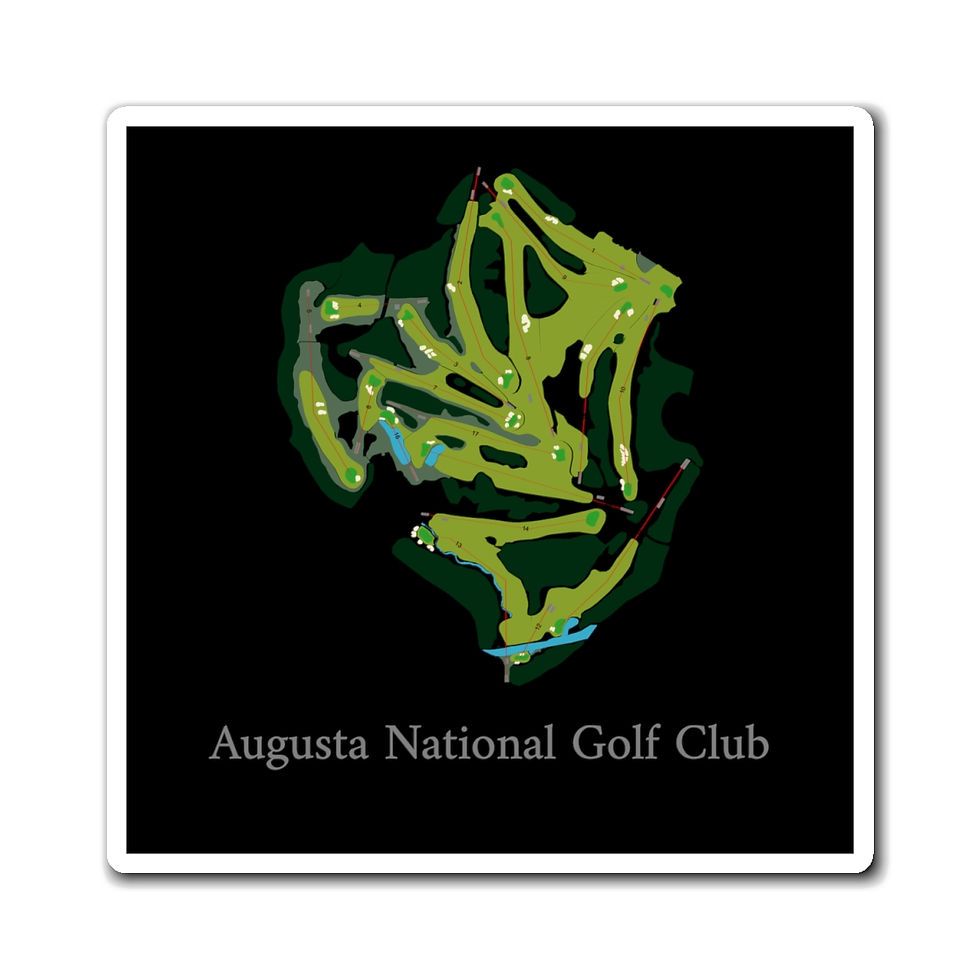 Thumbnail: BLK Augusta National Golf Club Magnet
