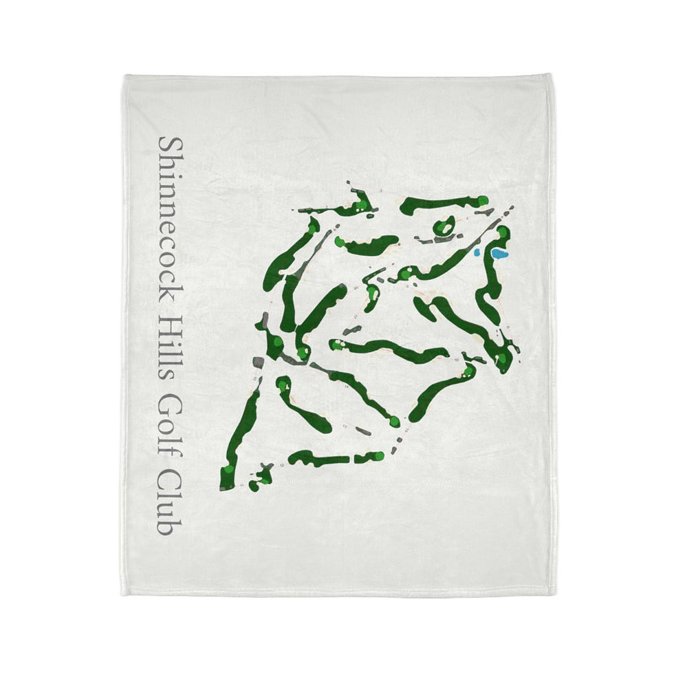 Thumbnail: Shinnecock Hills Golf Club Soft Polyester Blanket