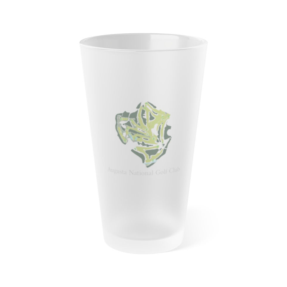 Augusta National Golf Club Frosted Pint Glass, 16oz