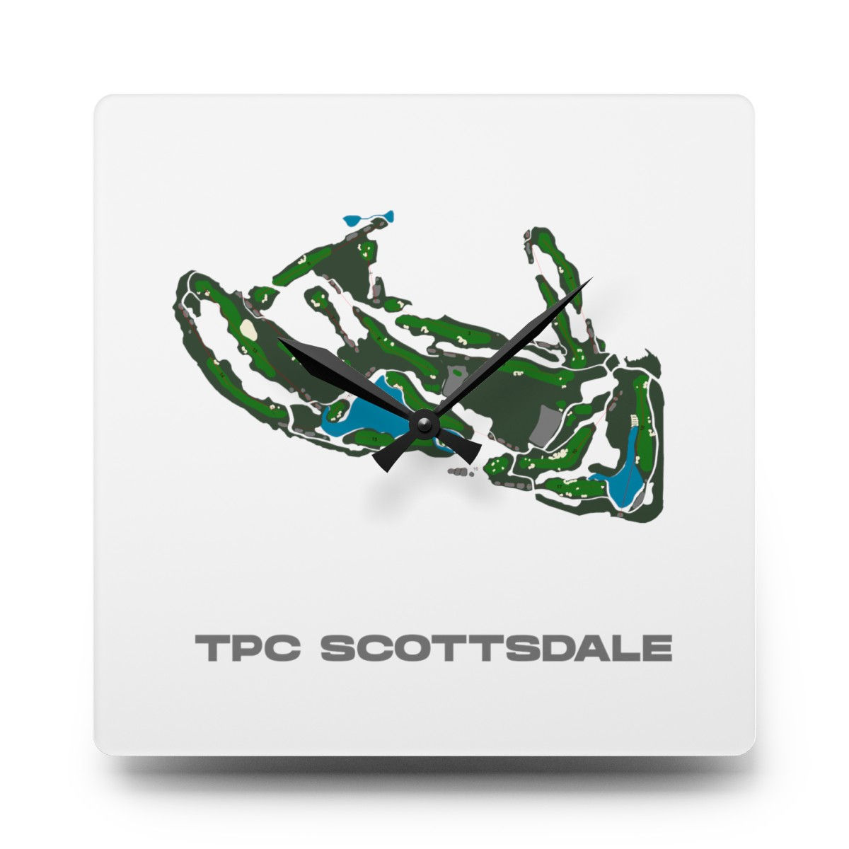 TPC Scottsdale - Stadium Course Acrylic Wall Clock