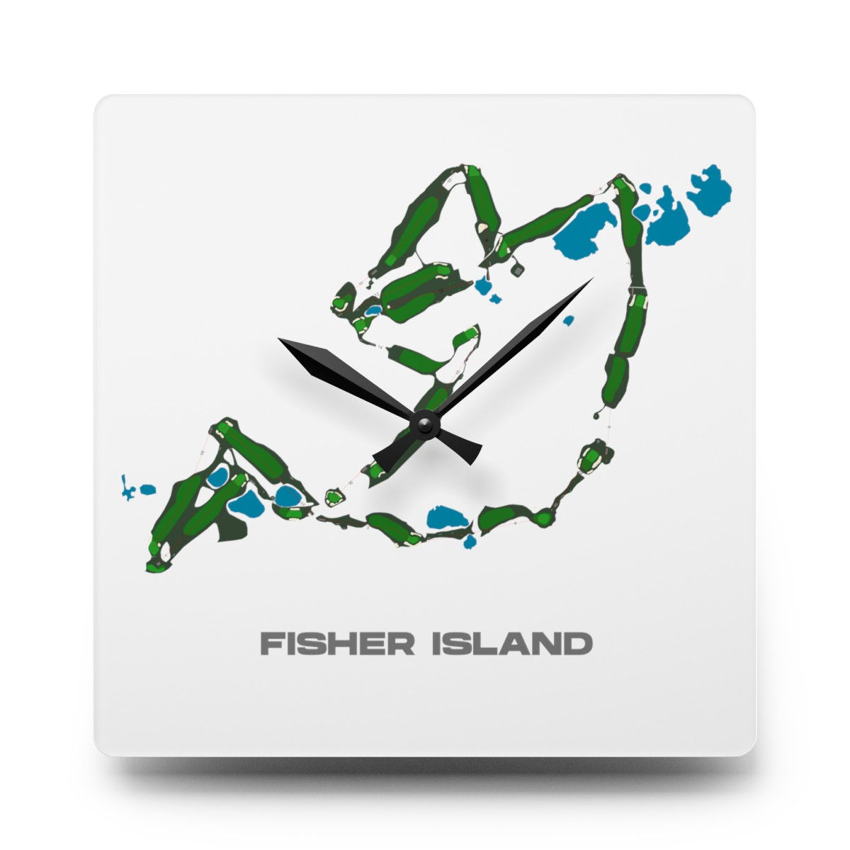 Acrylic Wall Clock (Choose Course)
