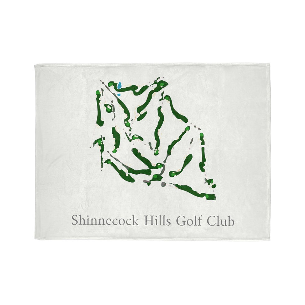 Thumbnail: Shinnecock Hills Golf Club Soft Polyester Blanket