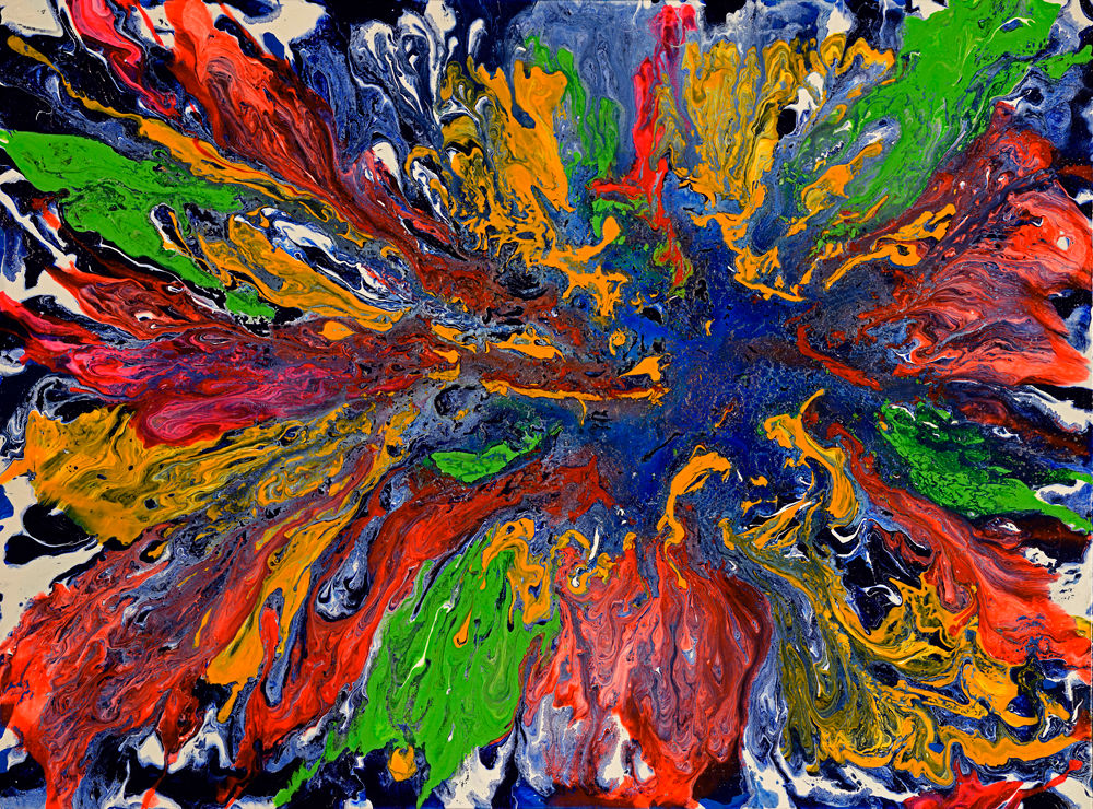 Time of the Seasons - Colorblast 36x48