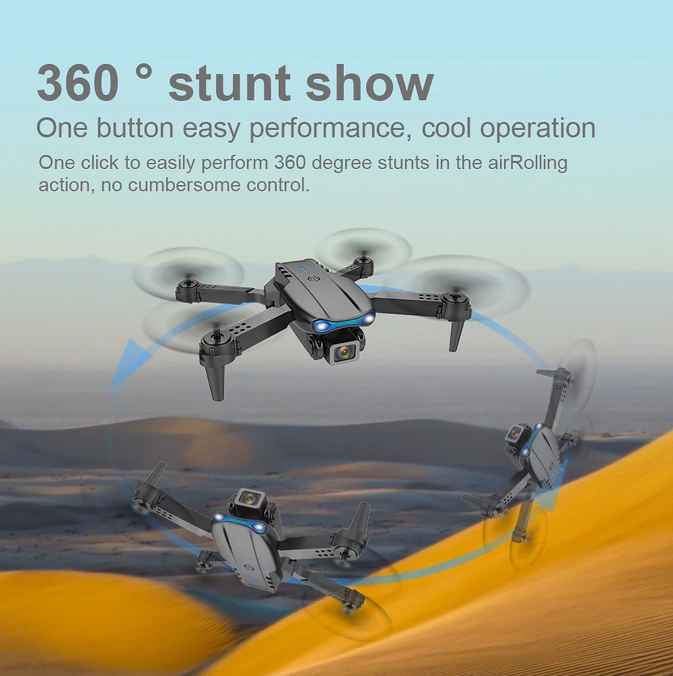 Thumbnail: Drones Quadcopter 5G 4K GPS Drone X Pro with HD Dual Camera WiFi FPV Foldable RC