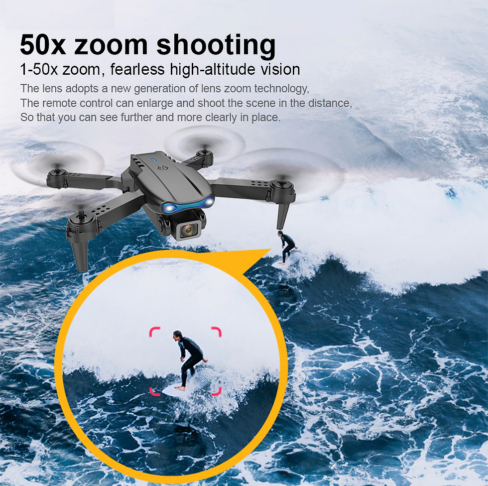 Thumbnail: Drones Quadcopter 5G 4K GPS Drone X Pro with HD Dual Camera WiFi FPV Foldable RC