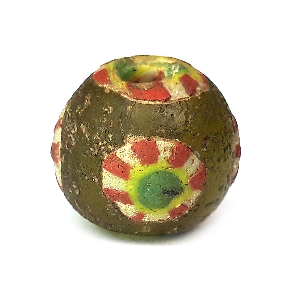 Ancient Roman Glass Bead