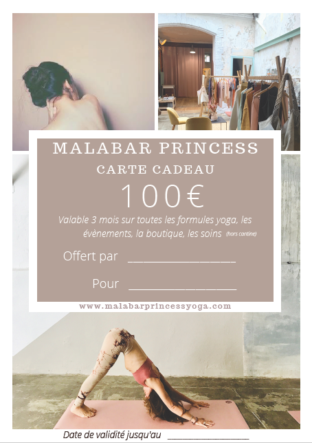 Bon cadeau valeur 100 euros