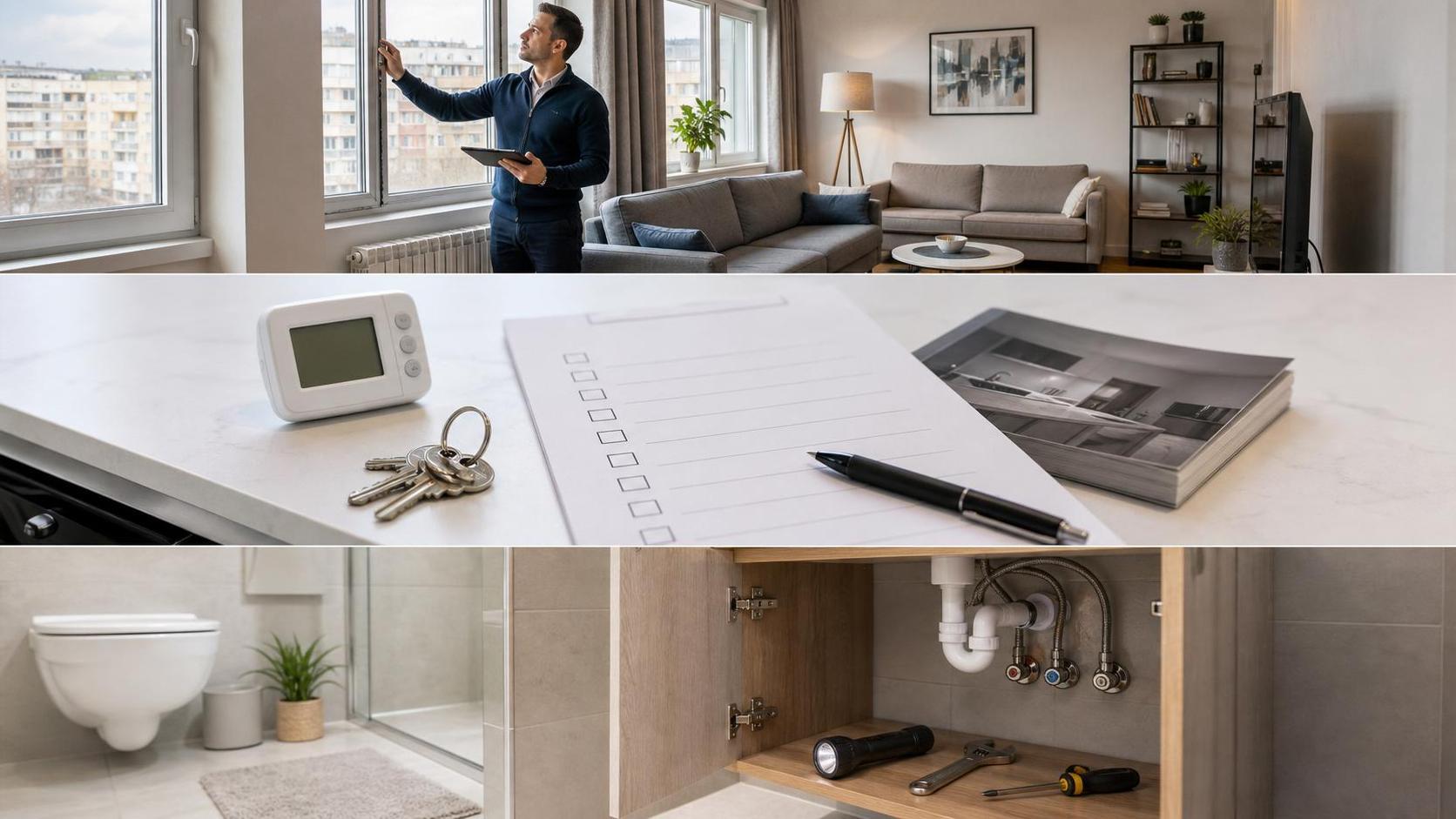 Seasonal rental apartment maintenance: checklist, keys and tools for an apartment inspection
