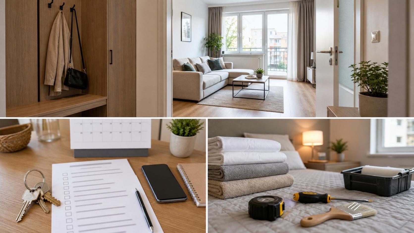 Rental vacancy period: small preparation and maintenance before a new tenant