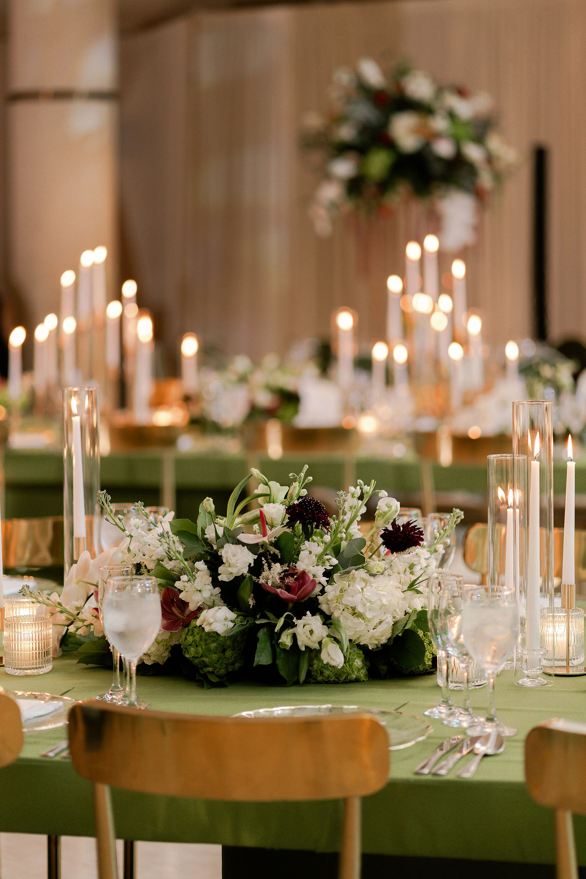 Wedding decor at Museo de Arte de Puerto Rico