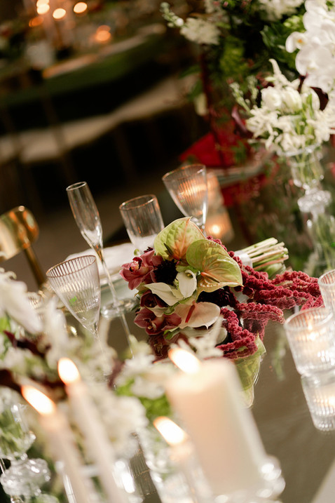 Wedding decor at Museo de Arte de Puerto Rico