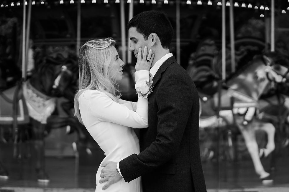 Jane's Carousel, couple's portraits.