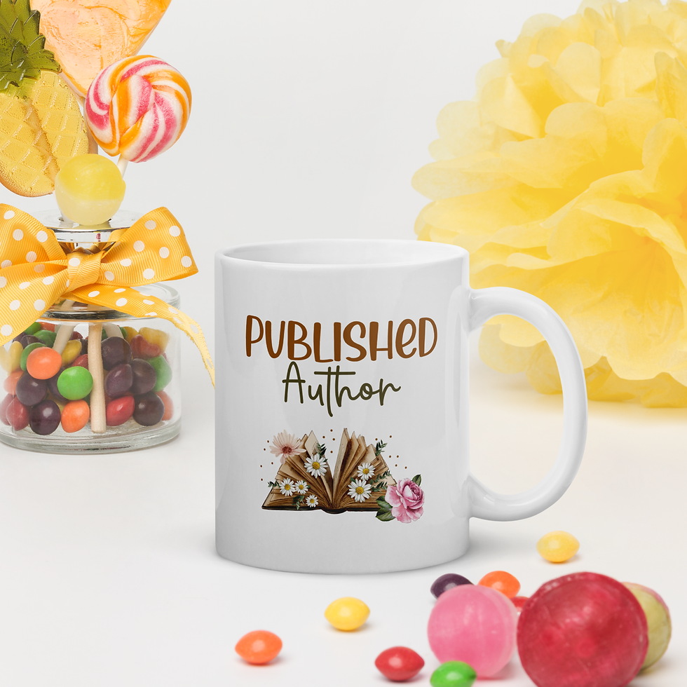 Thumbnail: Published Author White glossy mug