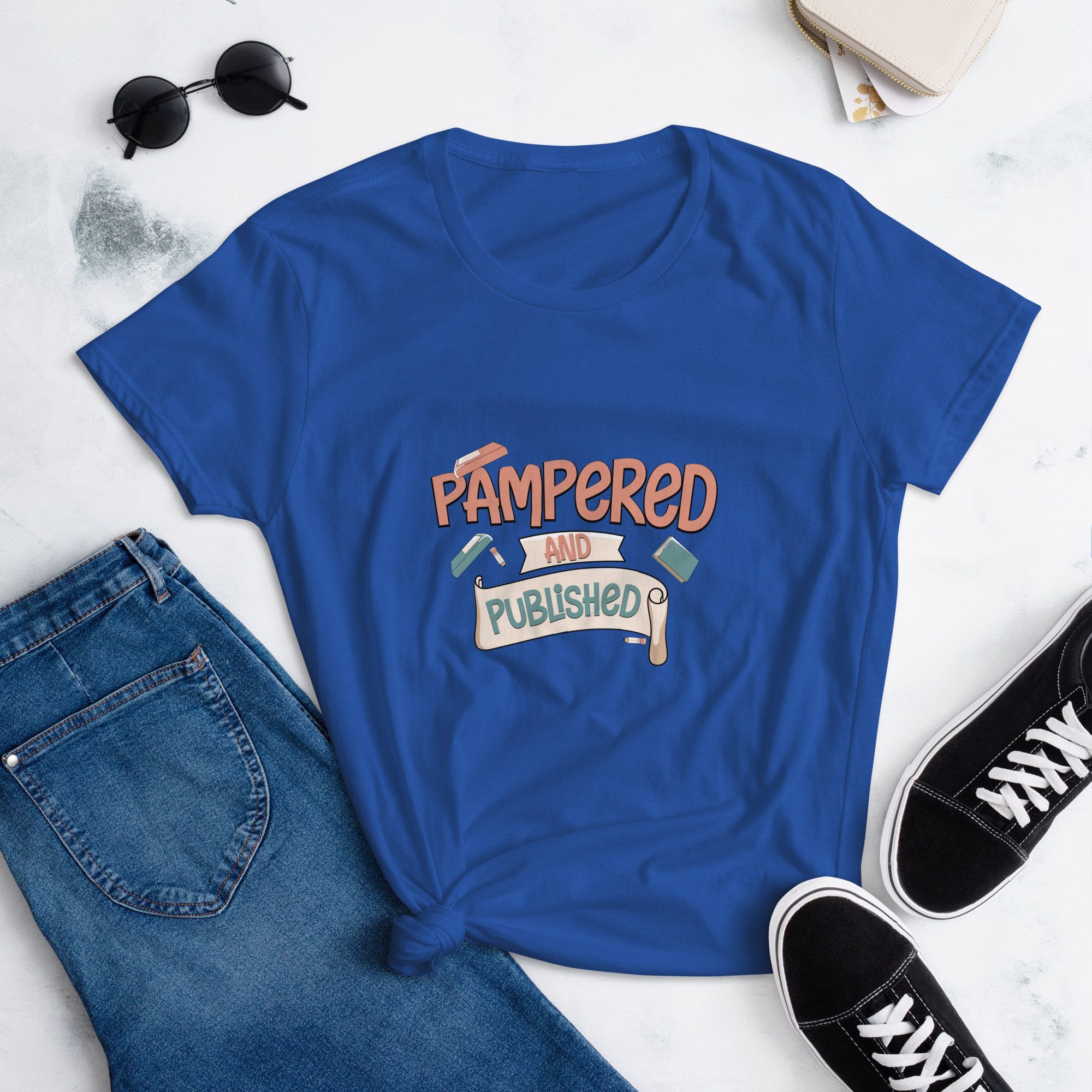 Pampered and Published Women's short sleeve t-shirt