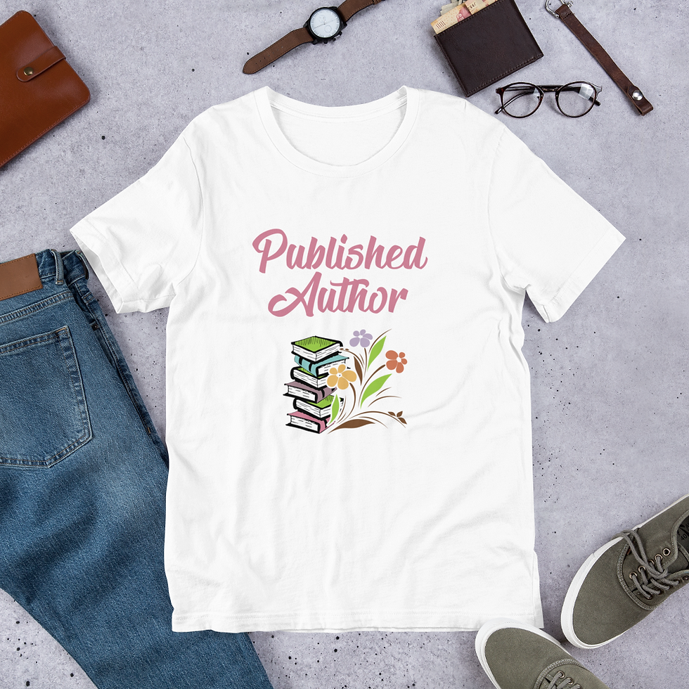 Thumbnail: Published Author Unisex t-shirt