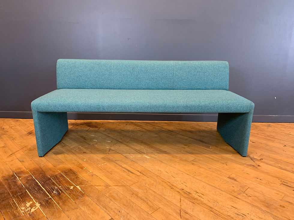 Thumbnail: Coalesse Together Bench in Divina Felt Wool