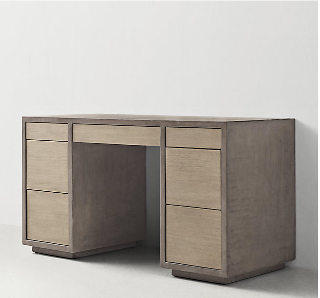 Restoration Hardware Hollis Storage Desk