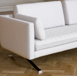 Thumbnail: Palau Kylian Sofa Upholstered in Maharam Kvadrat Divina Melange Felted Wool