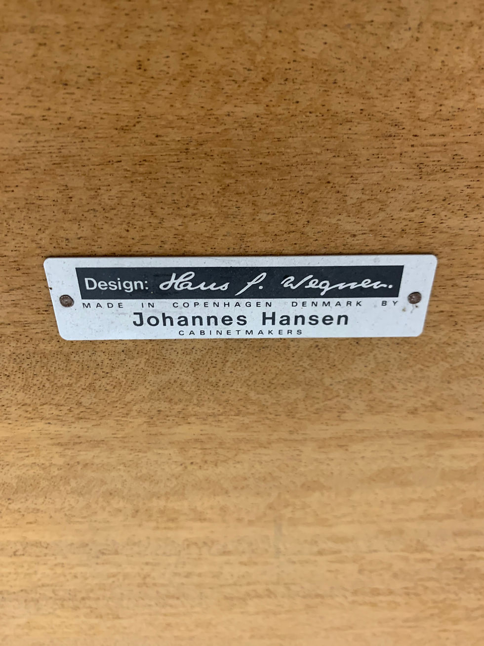 Thumbnail: Rare Hans Wegner for Johannes Hansen "Chinese" Dining Table