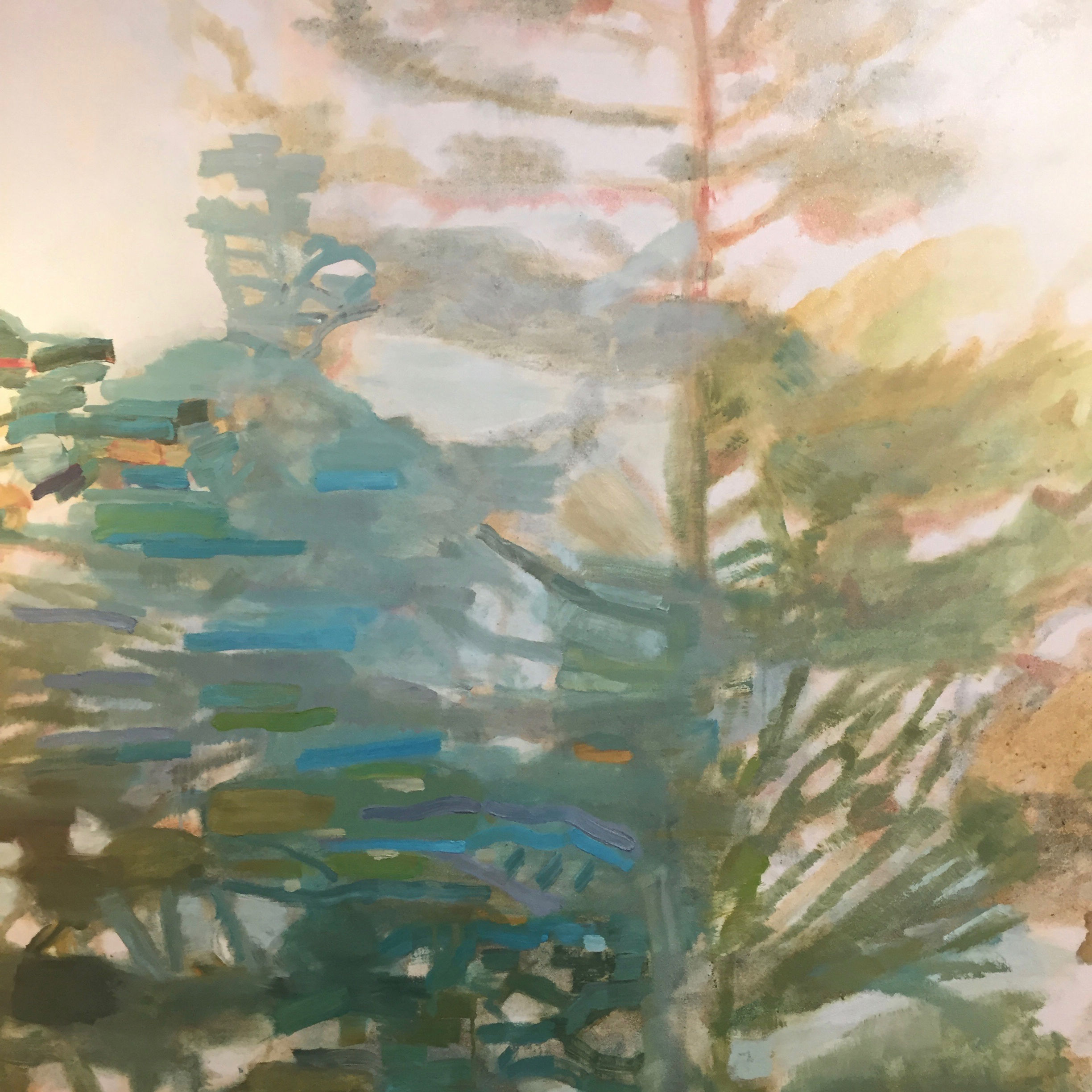 Large Scale Tree Painting