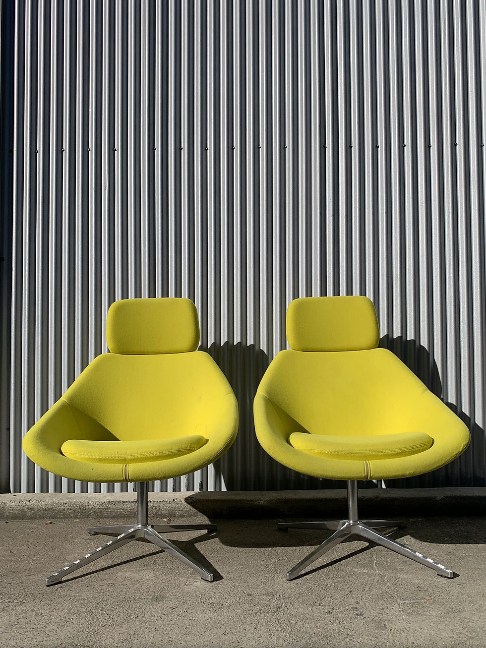 Thumbnail: Kielhauer Lounge Chairs, Pair