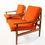 Thumbnail: Danish Modern Teak Lounge Chairs by Ib Kofod Larsen, a Pair