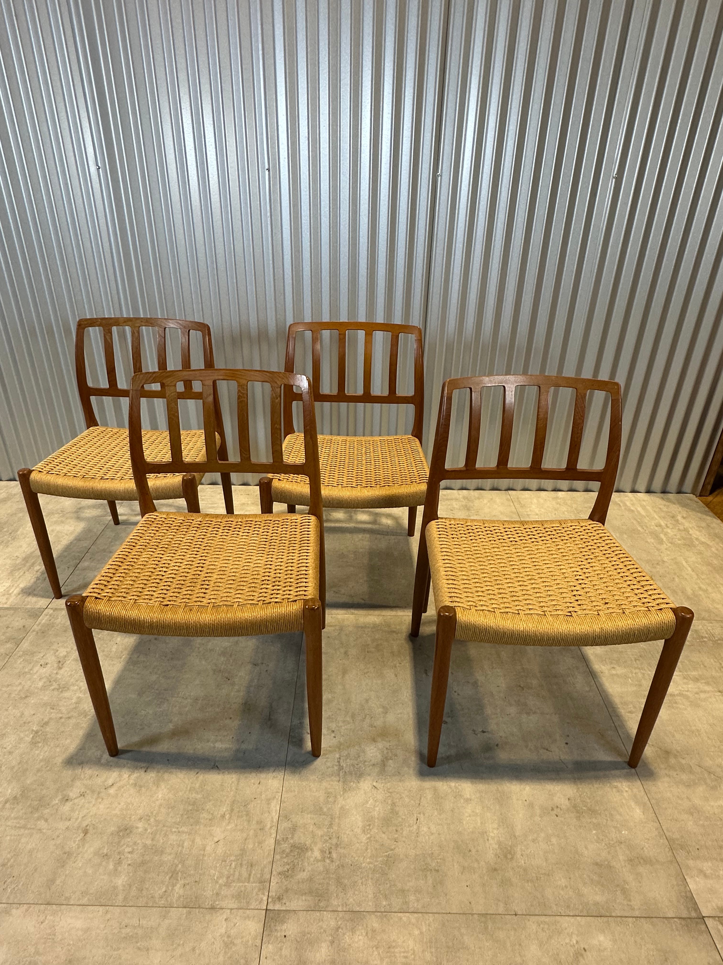 JL Moller Model 83 Dining Chair (4)
