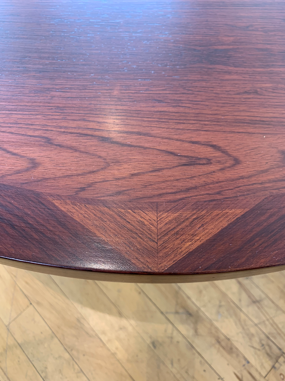 Thumbnail: 1960s Danish Modern Rosewood Extension Dining Table
