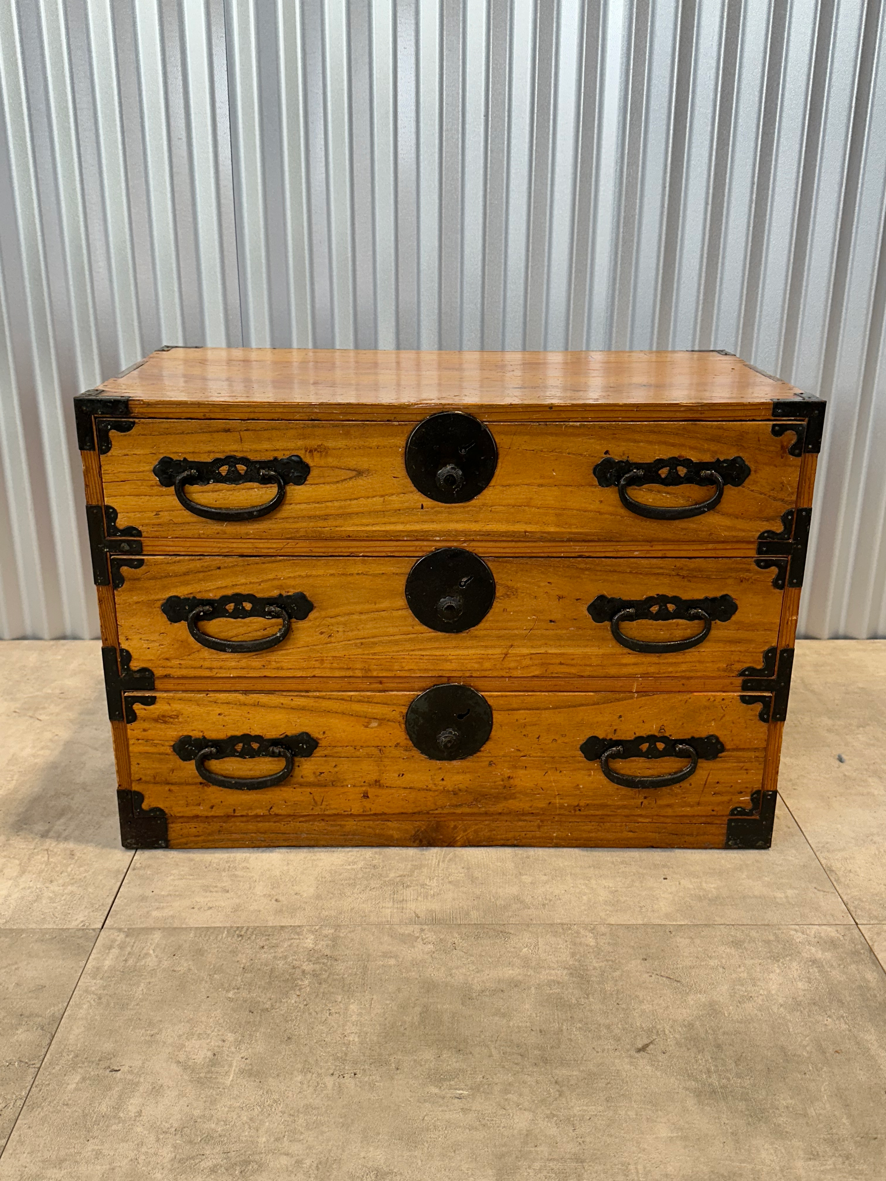 Japanese Elm Tansu (2pc)