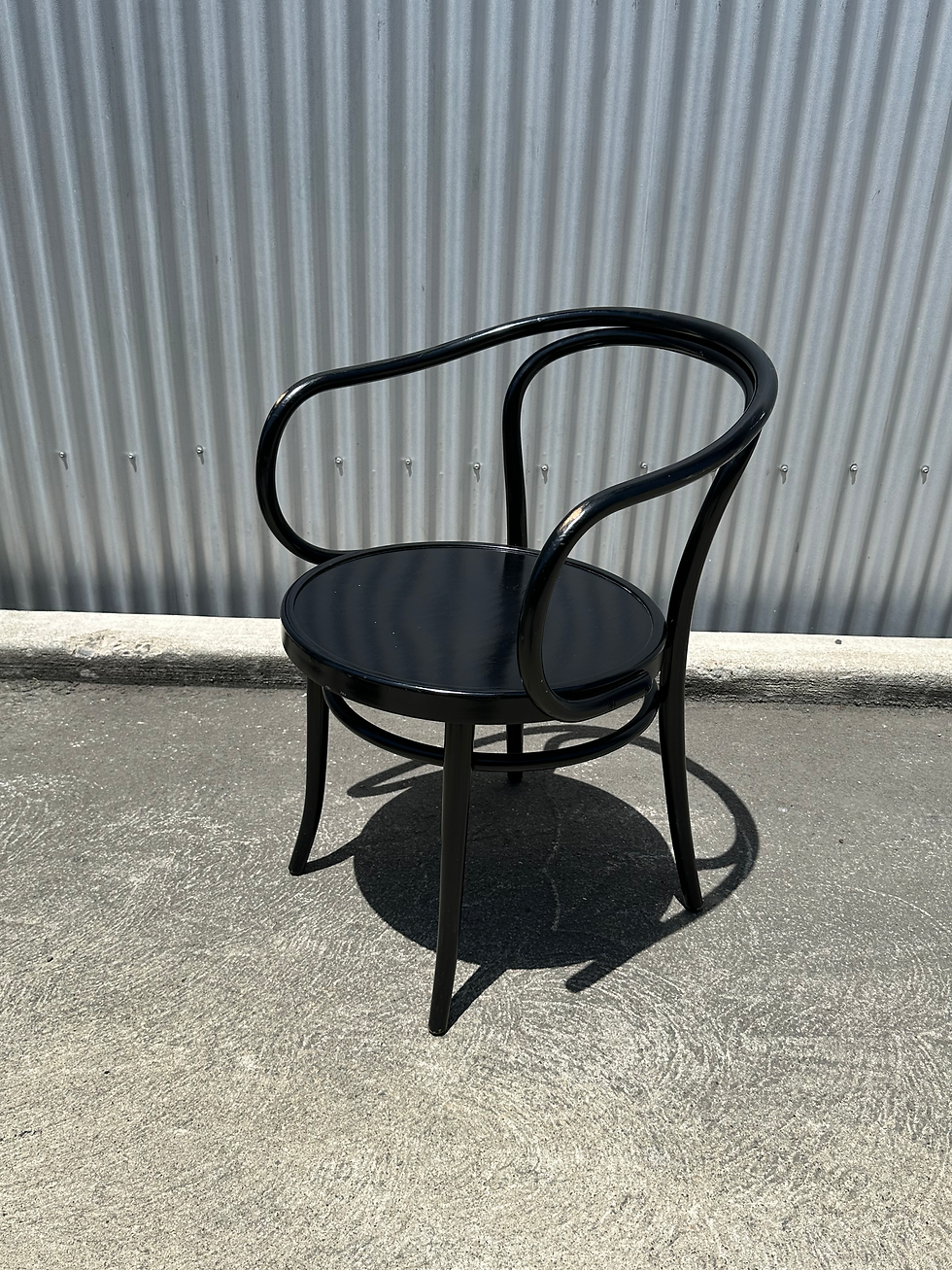 Thumbnail: Set of 5 Black Ton Bentwood Armchairs